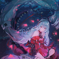 This is a pixiv picture whose title is ଘ(੭ˊᵕˋ)੭skadi~.
