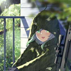 This is a pixiv picture whose title is ひとやすみ🌿.