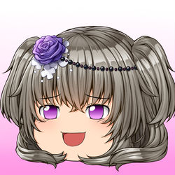 This is a pixiv picture whose title is ゆっくり素材配布　冥鳴ひまりちゃん.