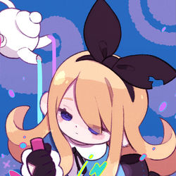 This is a pixiv picture whose title is 🎂.