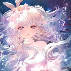 This is a pixiv picture whose title is 春のイースターの妖精.