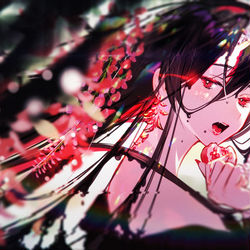 This is a pixiv picture whose title is 🍓紅鬼妃の召しあがる喰庭💋.