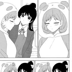 This is a pixiv picture whose title is 10分後に起こしてください.