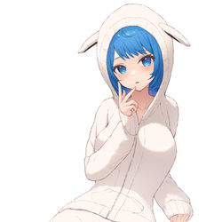 This is a pixiv picture whose title is 部屋着.