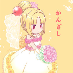 This is a pixiv picture whose title is 『かんざし』.