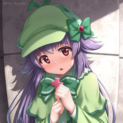 This is a pixiv picture whose title is 【10周年記念】初投稿の絵をリメイクしました！.