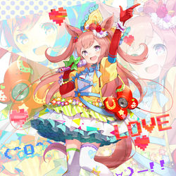 This is a pixiv picture whose title is オリジナルデジたん衣装！.