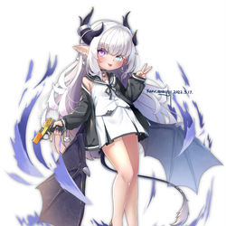 This is a pixiv picture whose title is 新的魅魔小姑娘.