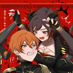 This is a pixiv picture whose title is サラマンダー.