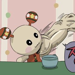 This is a pixiv picture whose title is うーたん今日も変異変異〜！.
