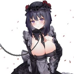 This is a pixiv picture whose title is 黒江雫.