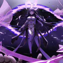 This is a pixiv picture whose title is 禍津御建鳴神命.