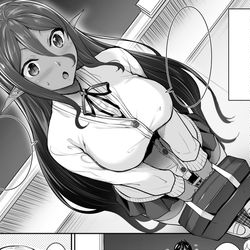 This is a pixiv picture whose title is 【告知】「ちょっとだけ愛が重いダークエルフ…」4話（前半）掲載.