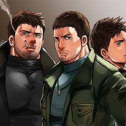 This is a pixiv picture whose title is クリス達.