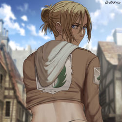This is a pixiv picture whose title is Annie.