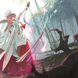 This is a pixiv picture whose title is [白夜極光]リンネ.