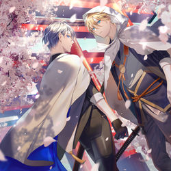 This is a pixiv picture whose title is 春がくる.