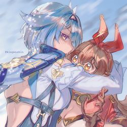 This is a pixiv picture whose title is エウアンしか勝たん.