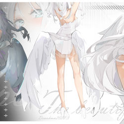 This is a pixiv picture whose title is 天使ちゃん-2.