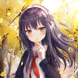 This is a pixiv picture whose title is イチョウ.