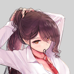 This is a pixiv picture whose title is ギャル瑞鶴.