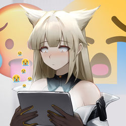 This is a pixiv picture whose title is Perlica???.