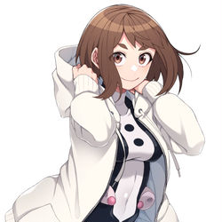 This is a pixiv picture whose title is お茶子ちゃん.