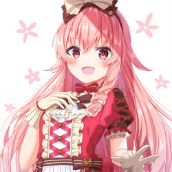 This is a pixiv picture whose title is 桃井愛莉ちゃん.