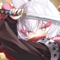 This is a pixiv picture whose title is エルデの王マエミちゃん.