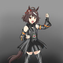 This is a pixiv picture whose title is KITA-BLACK SUN.