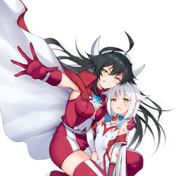This is a pixiv picture whose title is ウルトラ少女.