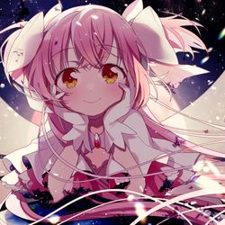 This is a pixiv picture whose title is まどか.