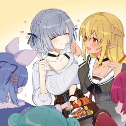 This is a pixiv picture whose title is 🍱.