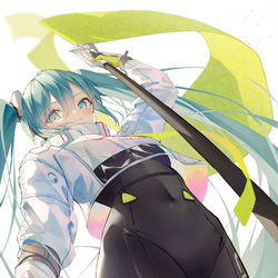 This is a pixiv picture whose title is レーミクちゃん.