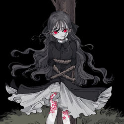 This is a pixiv picture whose title is 魔女狩り.