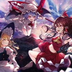 This is a pixiv picture whose title is 少女演戯.