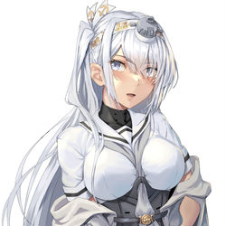 This is a pixiv picture whose title is 冬月.