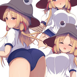 This is a pixiv picture whose title is ブルマ諏訪子ちゃん（すわぱい大盛り）.