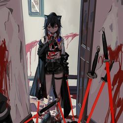 This is a pixiv picture whose title is paradise.