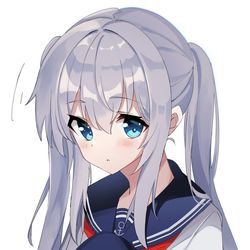 This is a pixiv picture whose title is ツインテール響.