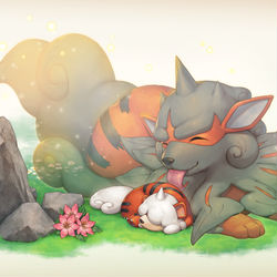 This is a pixiv picture whose title is お墓.