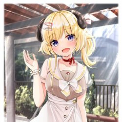 This is a pixiv picture whose title is きたよ～.