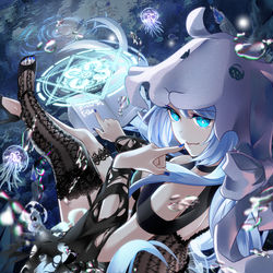 This is a pixiv picture whose title is 闇の魔法使い.