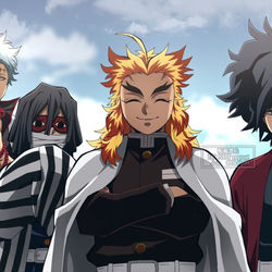 This is a pixiv picture whose title is 銀魂×鬼滅Twitterまとめ.