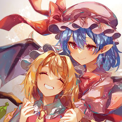 This is a pixiv picture whose title is 仲良しレミフラ.