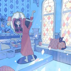 This is a pixiv picture whose title is プリズム.
