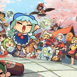 This is a pixiv picture whose title is 春分.