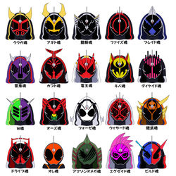 This is a pixiv picture whose title is レジェンドライダー魂.