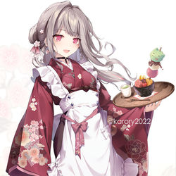 This is a pixiv picture whose title is スペシャルな甘味はいかがですか？.