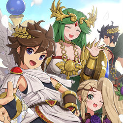 This is a pixiv picture whose title is 新パルテナ.